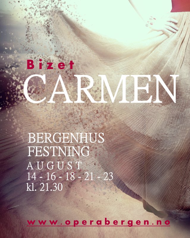 Opera Carmen In Bergenhus Festning.