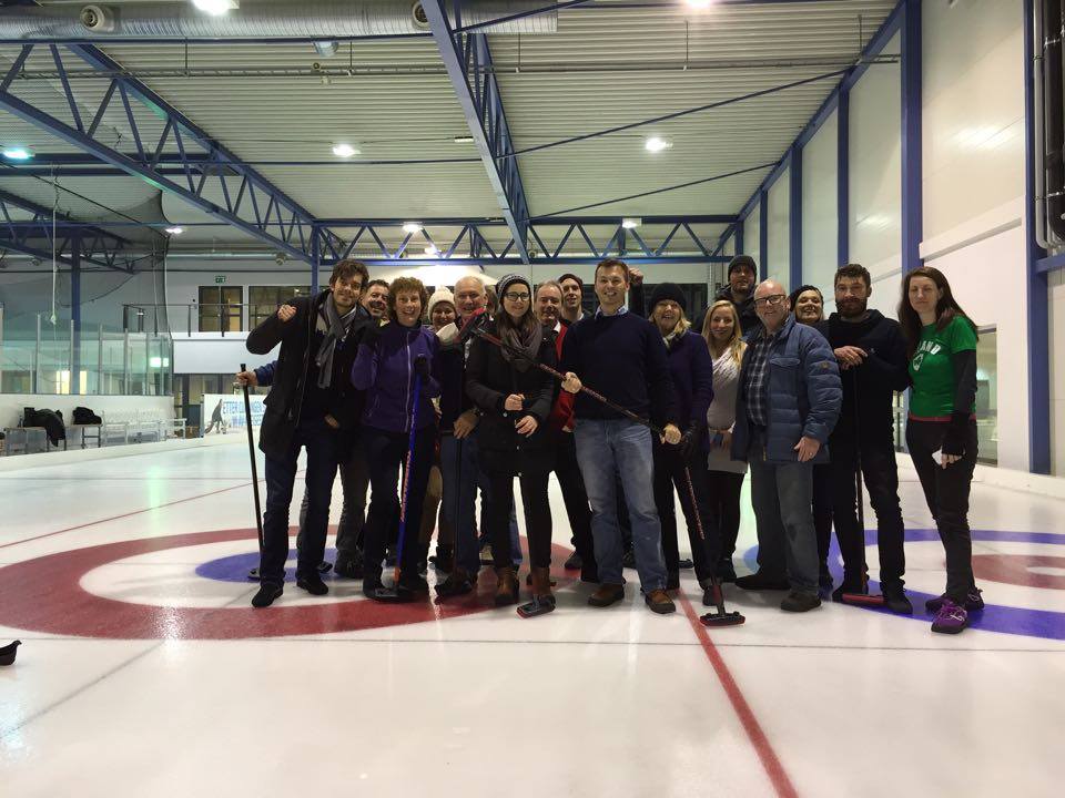 The Clash of the Societies….Scotland V Ireland….in Curling.